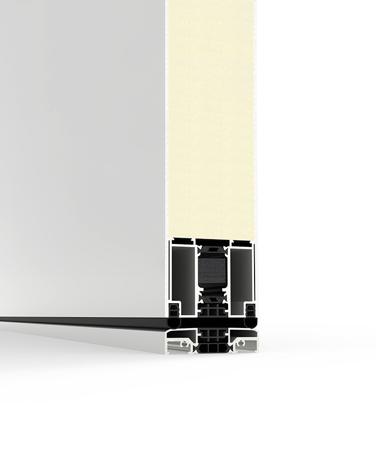 Porta Millennium Plus Pivot - janelas de alumínio e PVC Cortizo