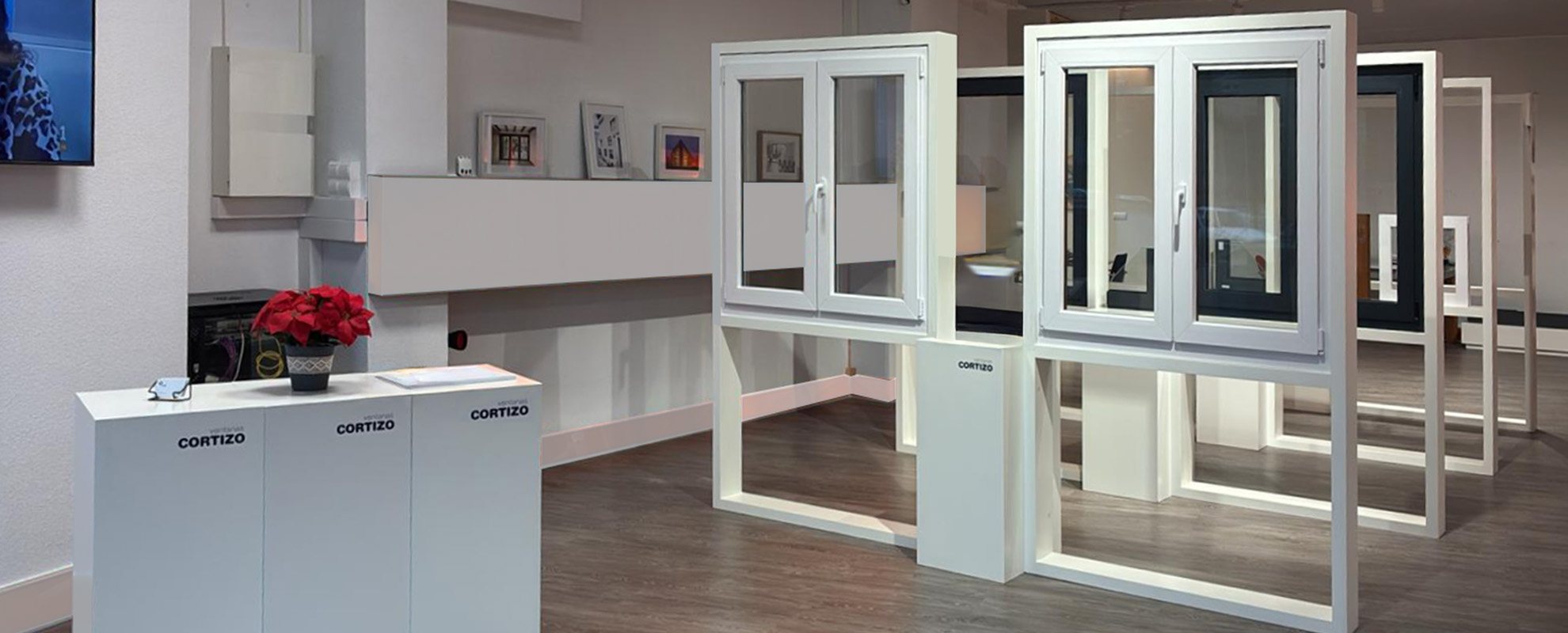 Exposición Janelas Cortizo en Ventanas Cae - janelas de alumínio e PVC Cortizo