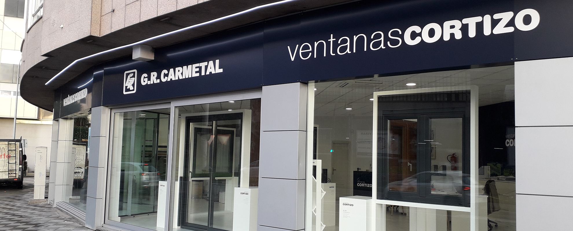Exposição Janelas Cortizo em Carmetal - janelas de alumínio e PVC Cortizo