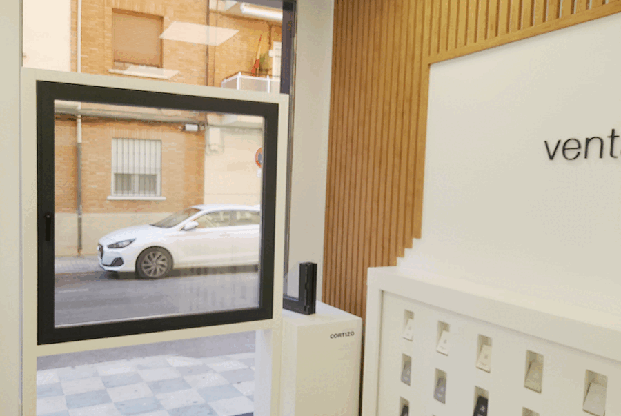 Showroom Efiven - janelas de alumínio e PVC Cortizo