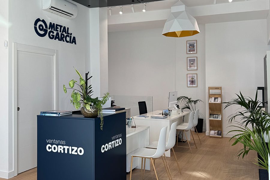 Showroom Metal García - janelas de alumínio e PVC Cortizo